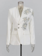 Luxury Pearl & Sequin Blazer